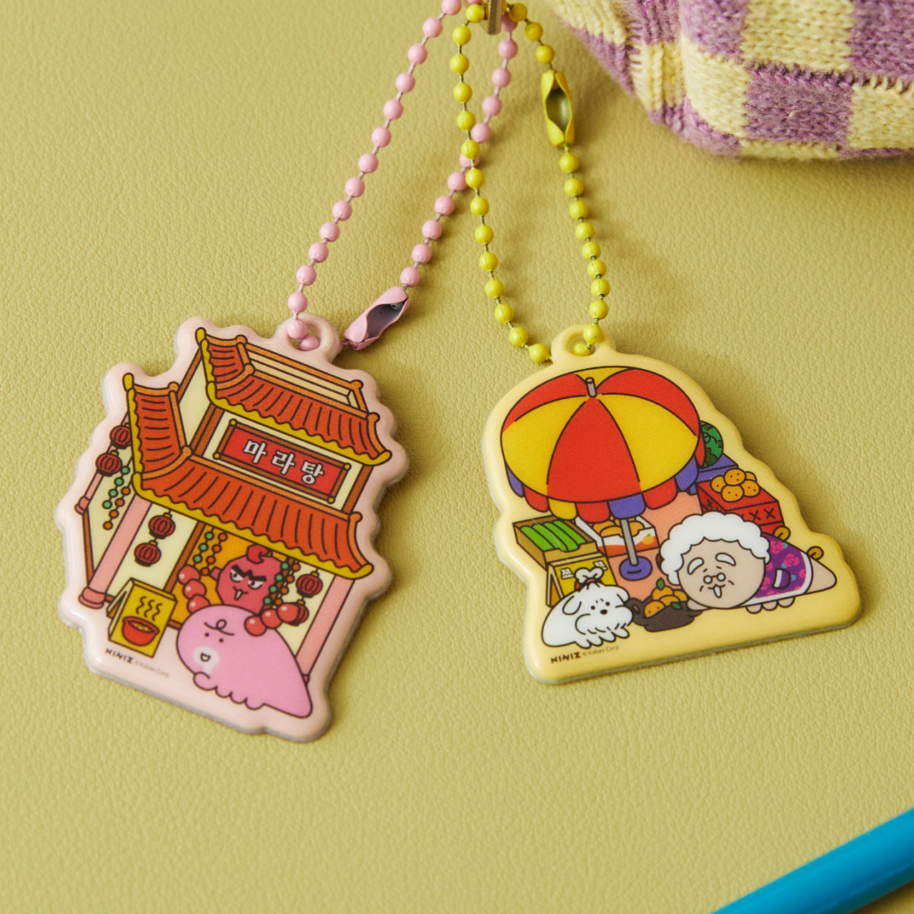 Keychain(9 1) - Korean kawaii Kakao Friends | Koolseoul