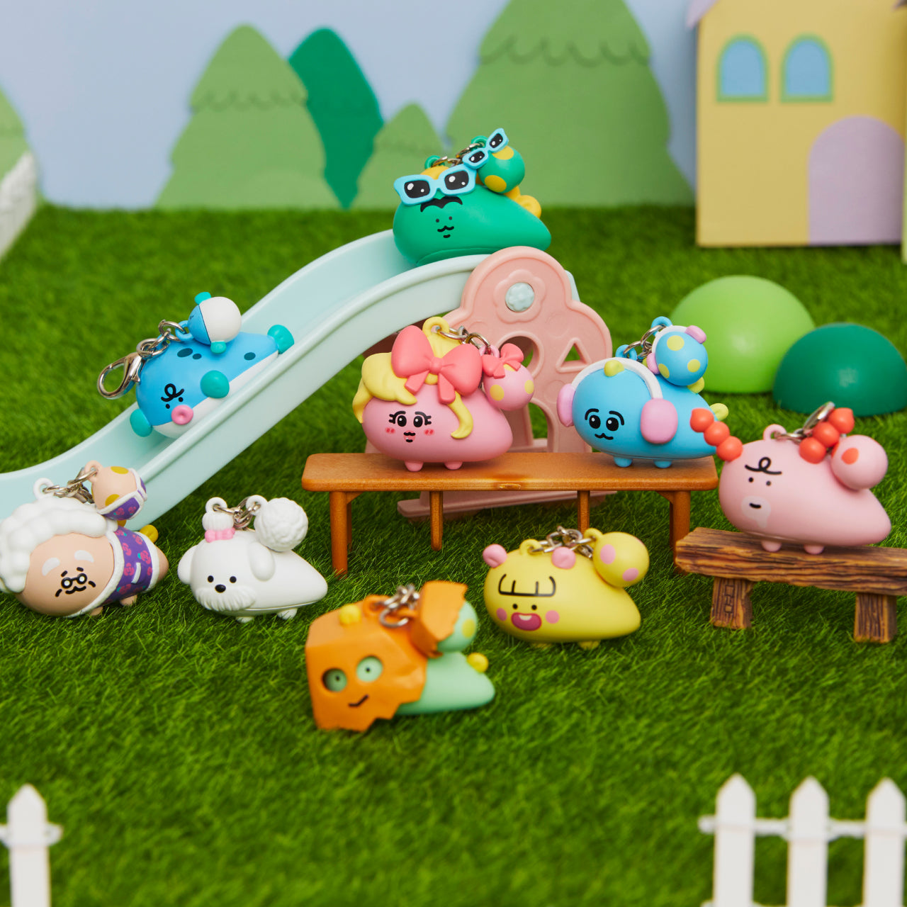 MiniFigurine Keychain - Korean kawaii Kakao Friends | Koolseoul