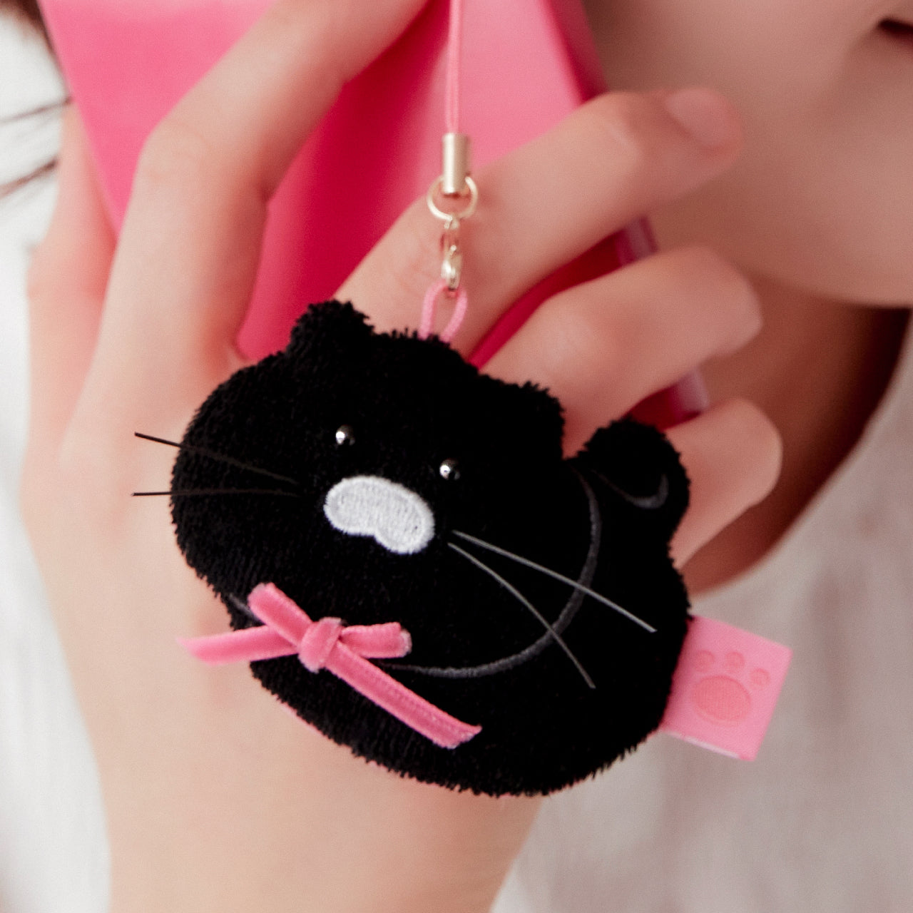 Black Chunsik Phone Accessory - Korean kawaii Kakao Friends | Koolseoul