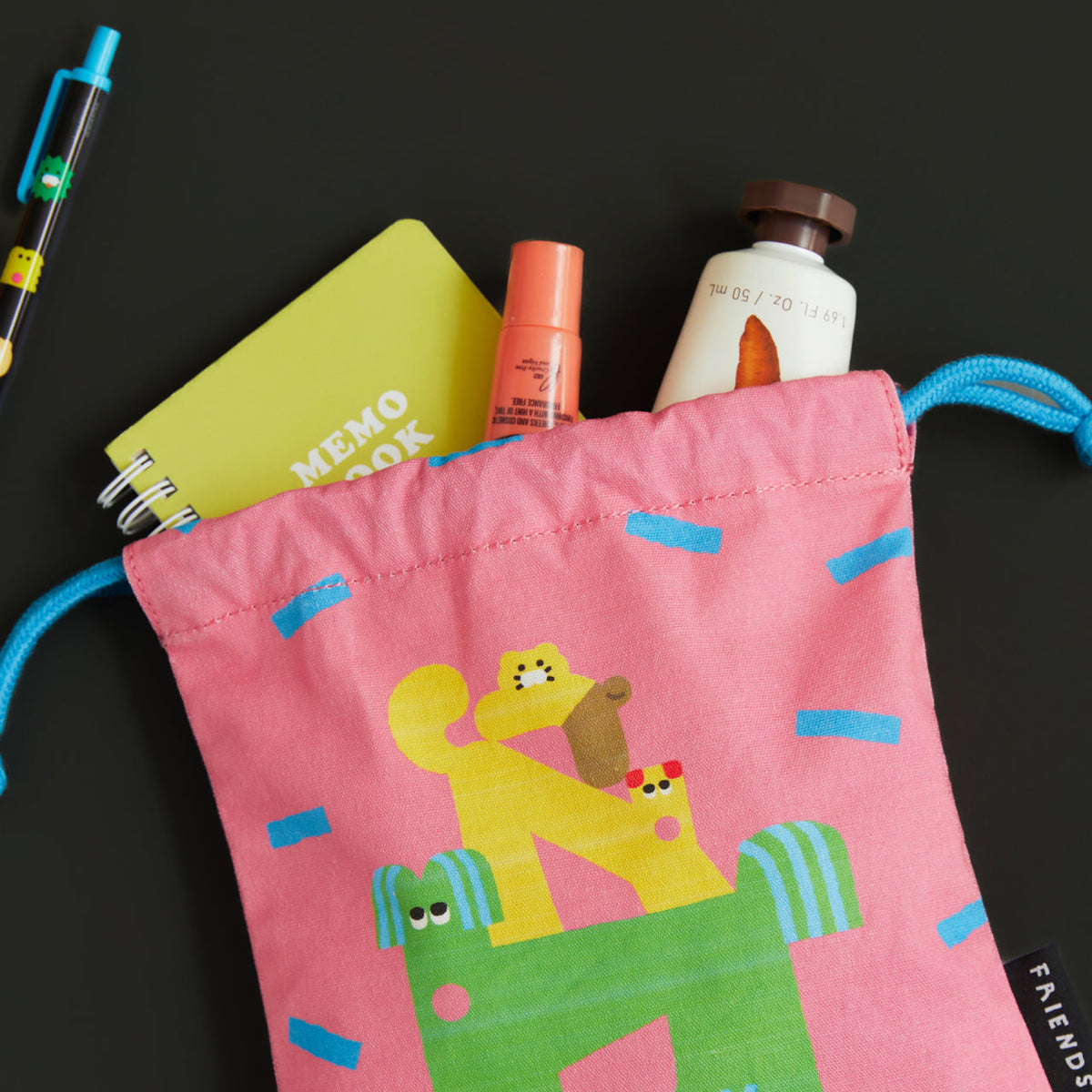 XFriends Pouch Chunsik - Official Kakao Friends merchandise | Koolseoul