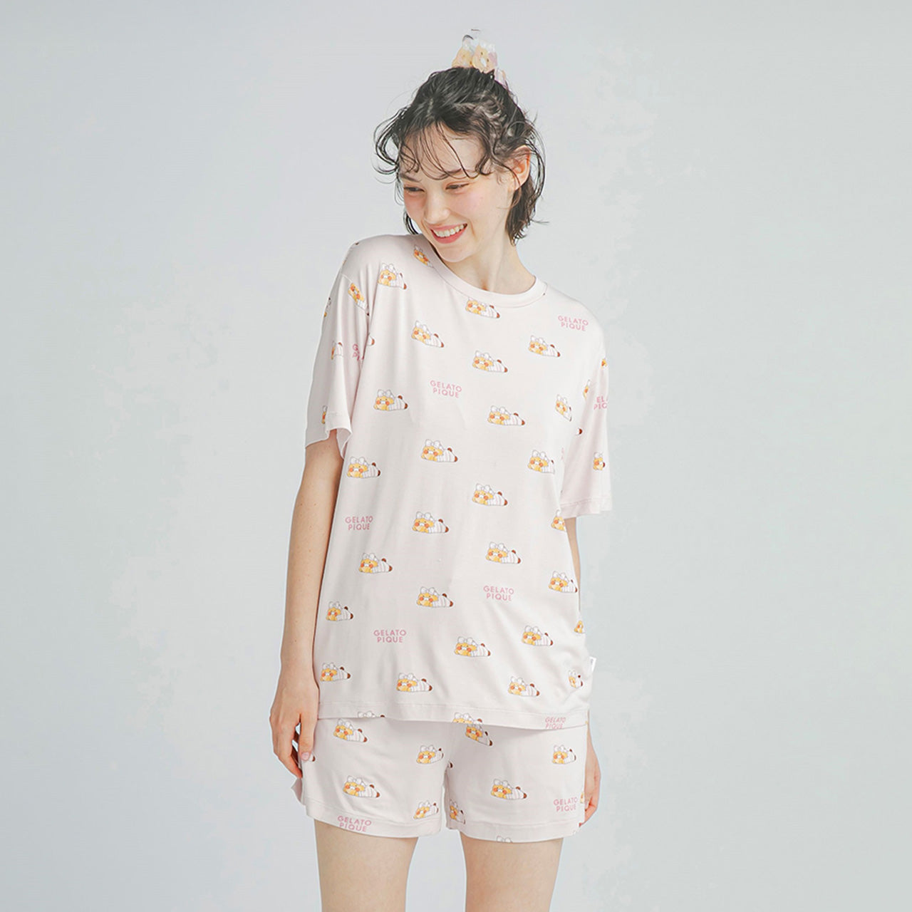 Chunsik T-Shirt Rose - Korean kawaii Kakao Friends | Koolseoul