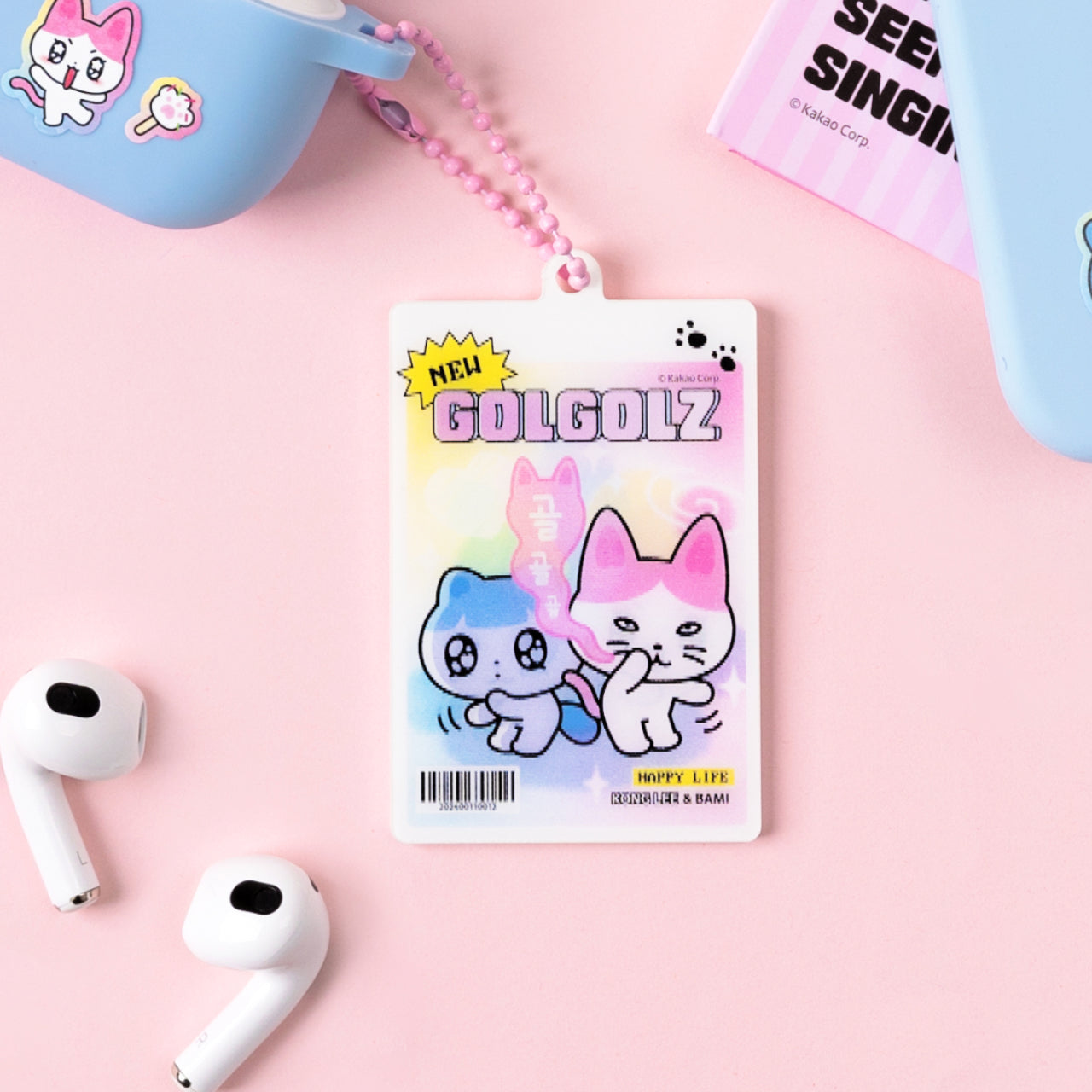 Acrylic Keychain - Authentic Kakao Friends from Korea | Koolseoul