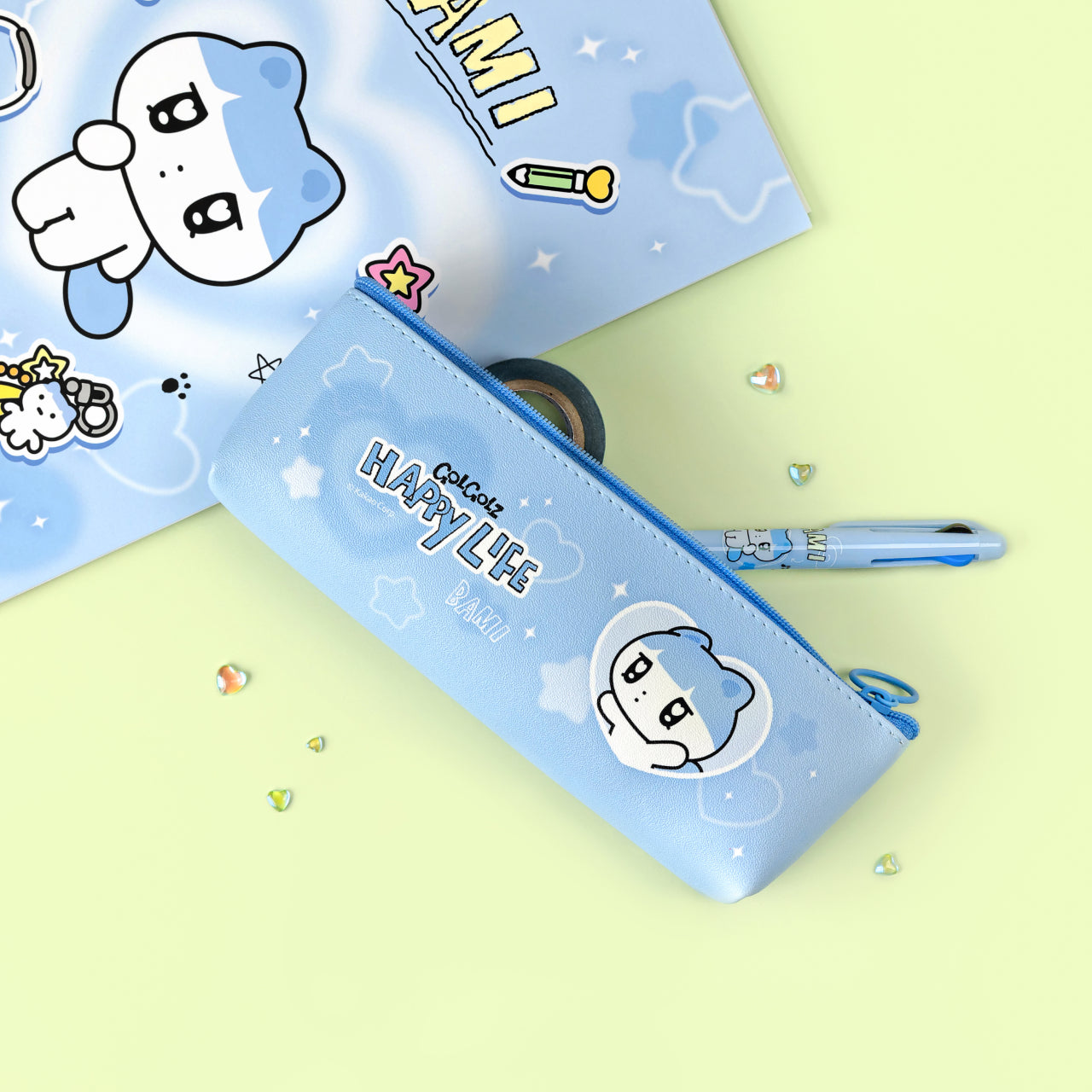 Mini Pencil Case Stationery - Authentic Kakao Friends from Korea | Koolseoul