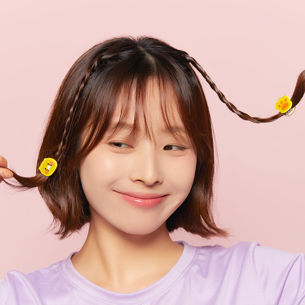 Mini Epingle Cheveux 4P Chunsik - Authentic Kakao Friends from Korea | Koolseoul