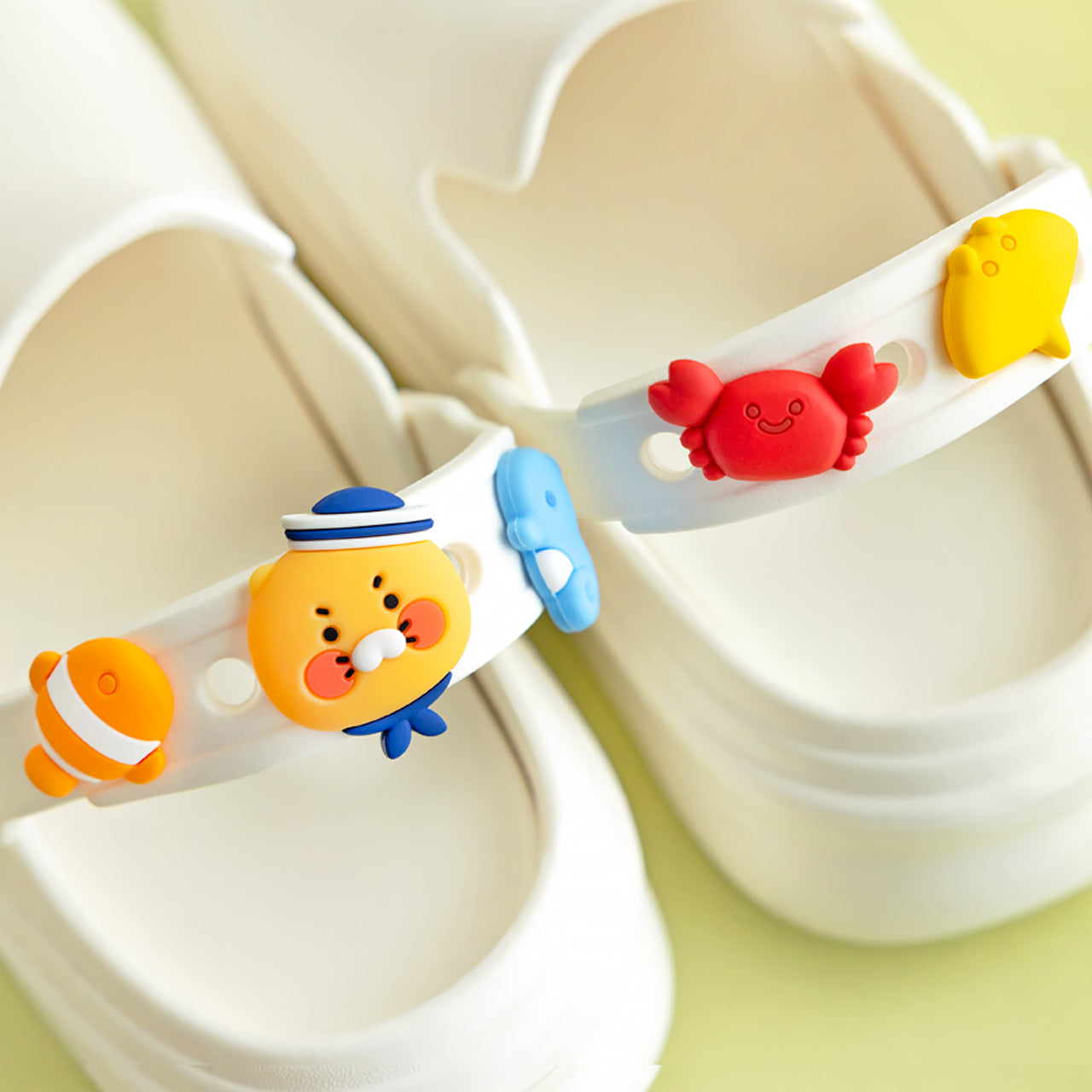 Chunsik Set 5P Shoelace Charm - Official Kakao Friends merchandise | Koolseoul