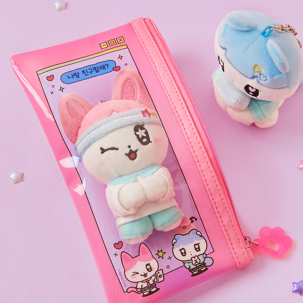 TransparentPochette Pouch - Korean kawaii Kakao Friends | Koolseoul