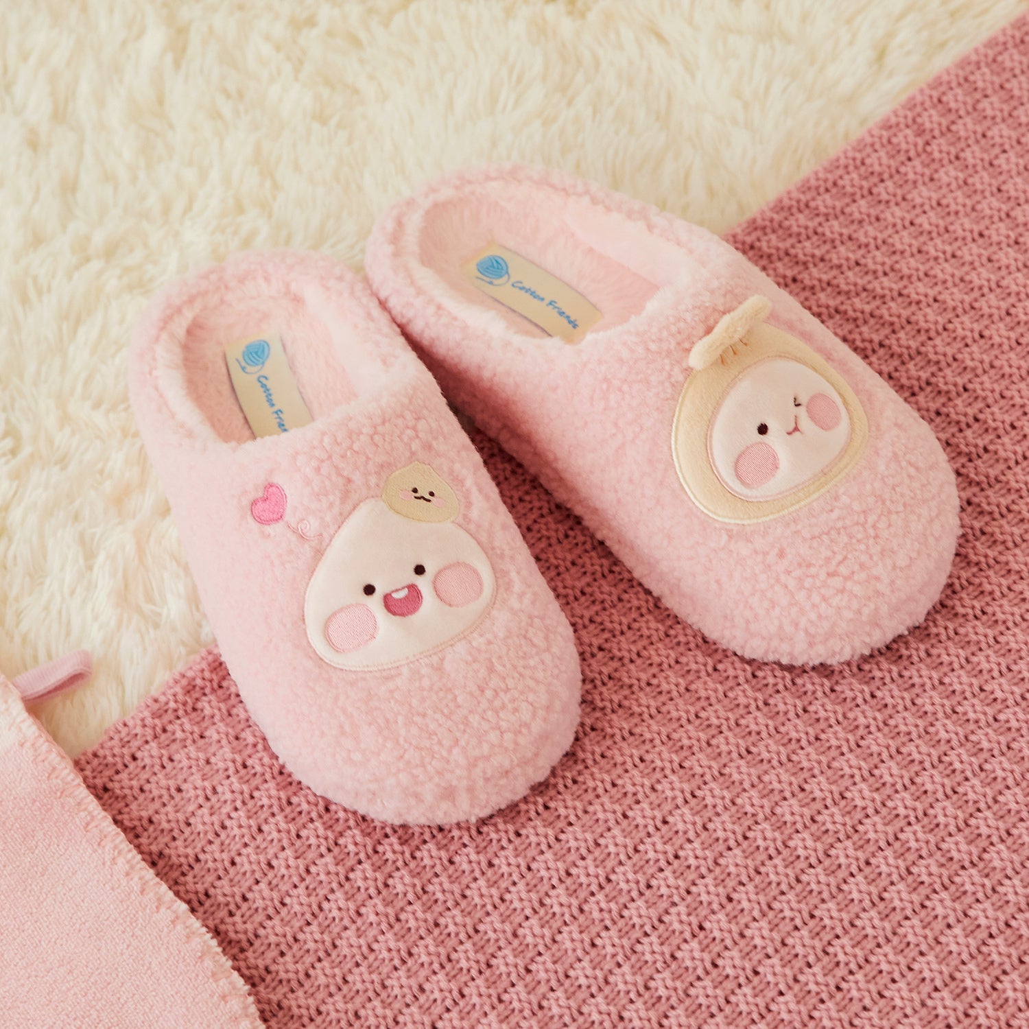 Friends Slippers Little Apeach - Korean kawaii Kakao Friends | Koolseoul