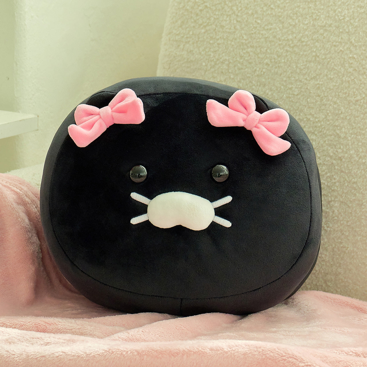 Black Cushion - Authentic Kakao Friends from Korea | Koolseoul