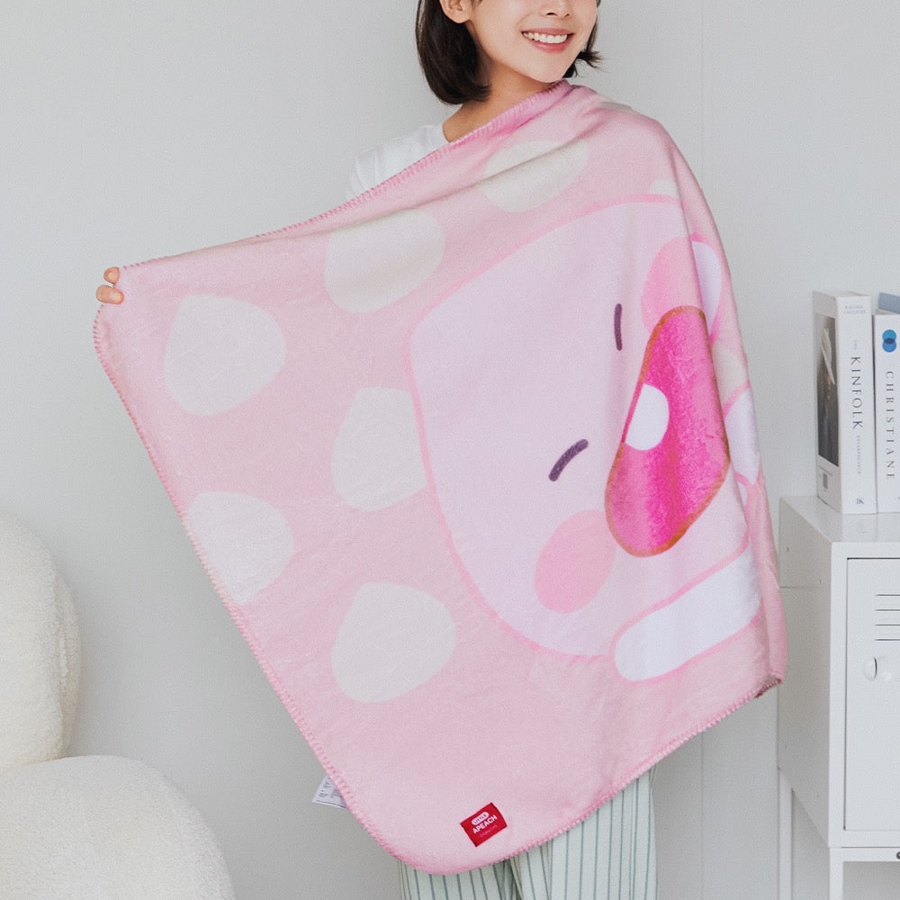 Blanket Little Apeach - Official Kakao Friends merchandise | Koolseoul
