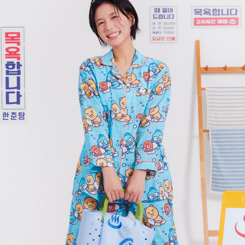X Friends Women Pajamas Chunsik - Authentic Kakao Friends from Korea | Koolseoul