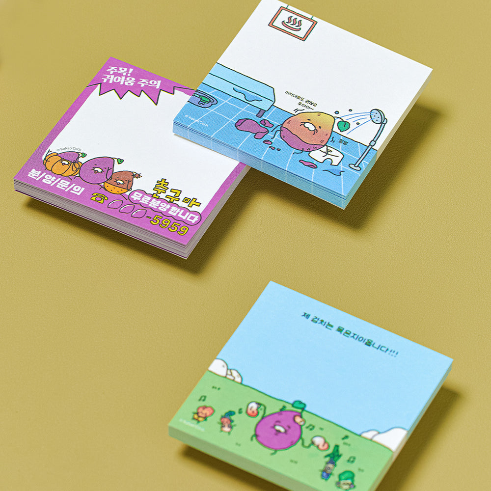 Bloc-notes Stationery - Authentic Kakao Friends from Korea | Koolseoul