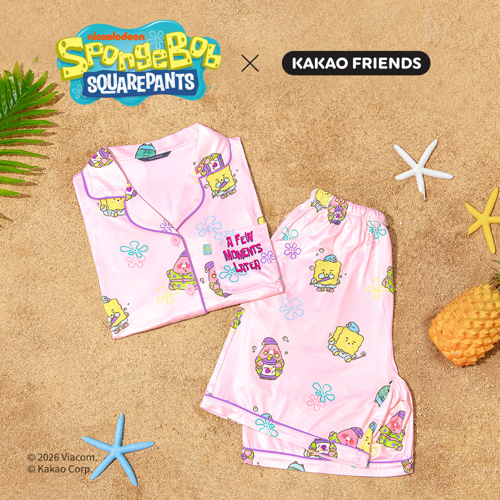 SpongeBobXFriends Women Pajamas Friends - Official Kakao Friends merchandise | Koolseoul