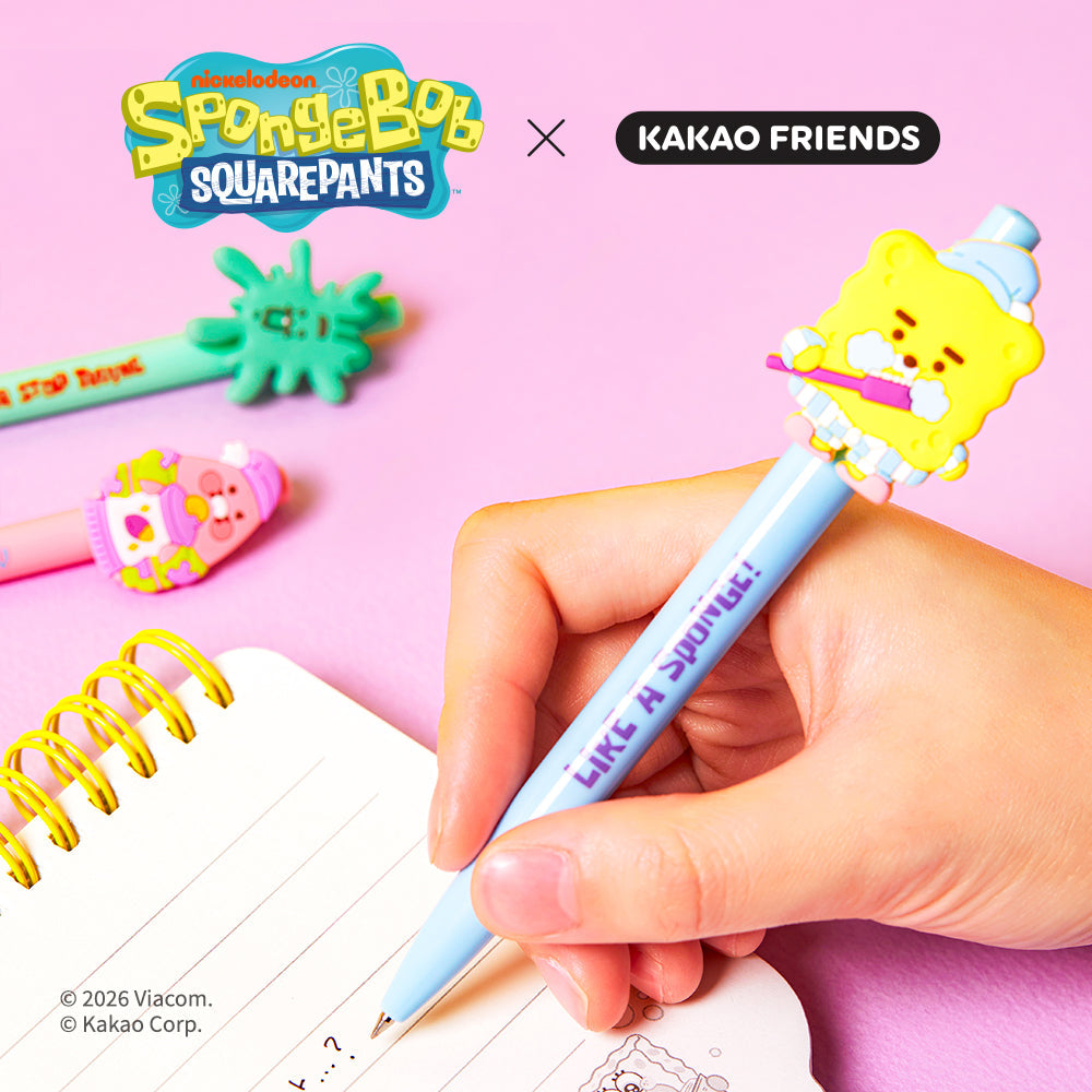 SpongeBobXFriends 3P Set Friends Pen - Official Kakao Friends merchandise | Koolseoul