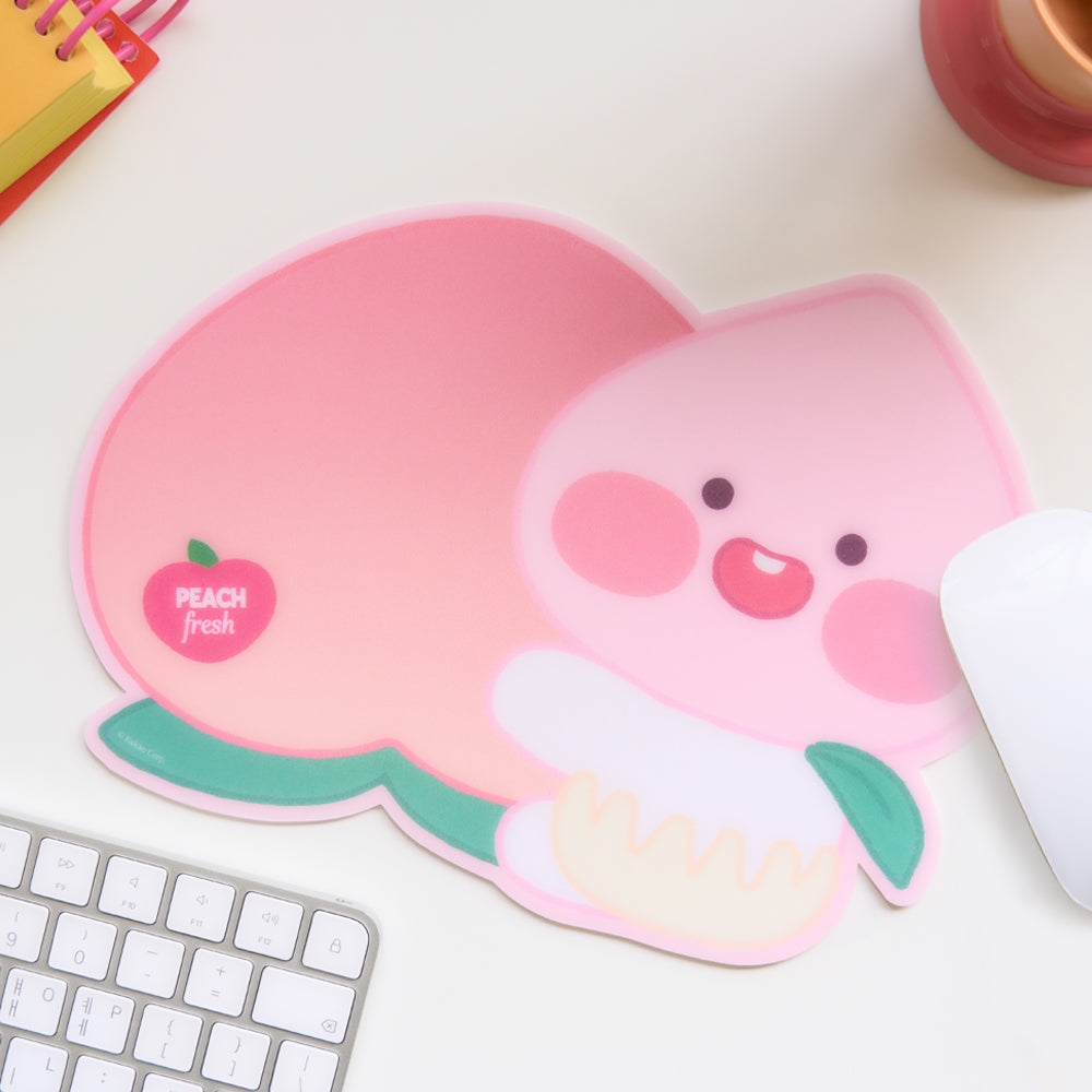 Peach Peach Mouse Pad Little Apeach - Korean kawaii Kakao Friends | Koolseoul