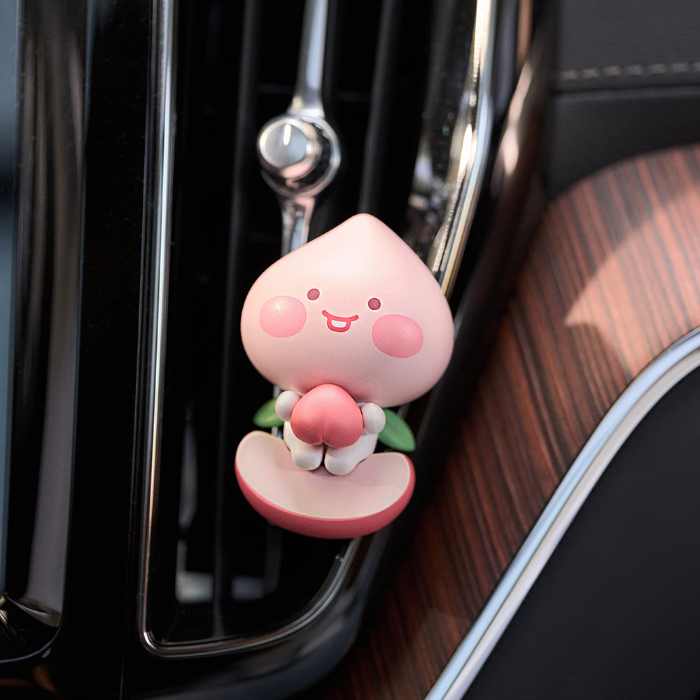 Peach Peach Car Air Freshener Little Apeach - Official Kakao Friends merchandise | Koolseoul