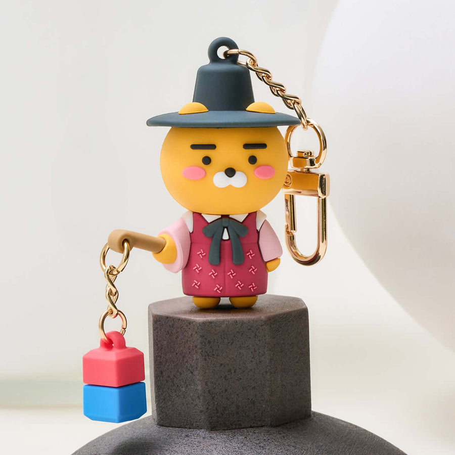 Kakao Friends Ryan Figure Keyring
