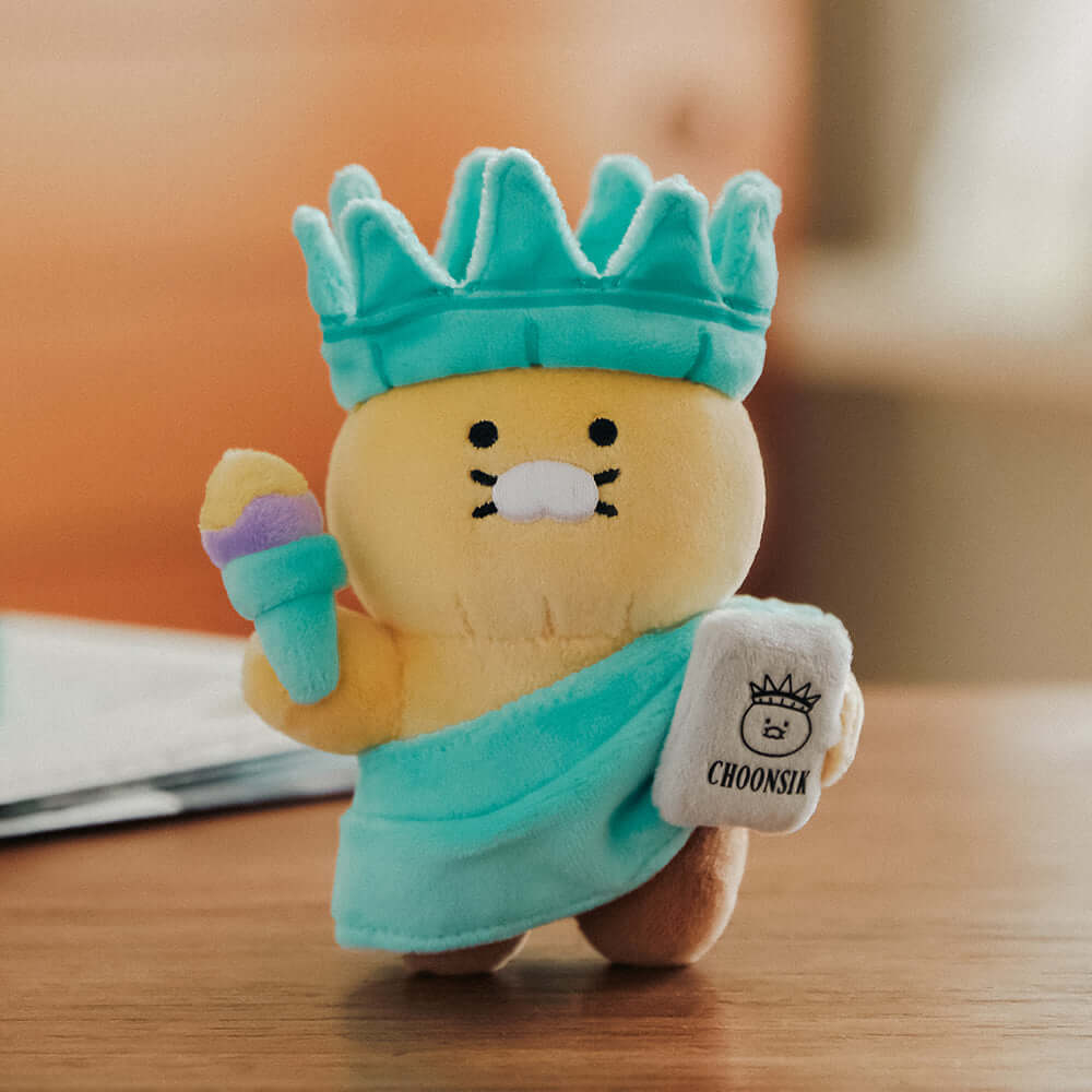 Kakao Friends Chunsik Plush Keyring
