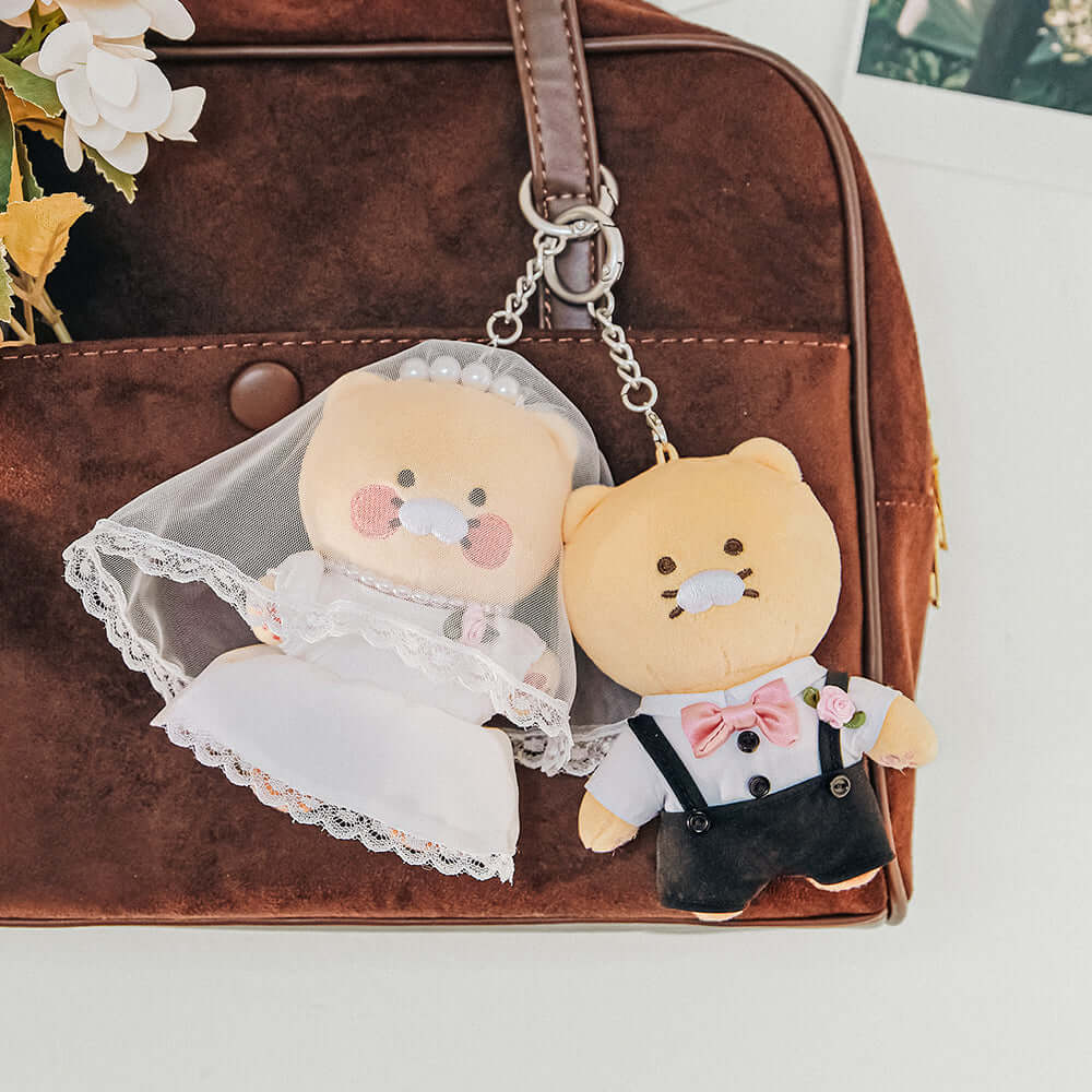 Kakao Friends Chunsik Plush Keyring Set
