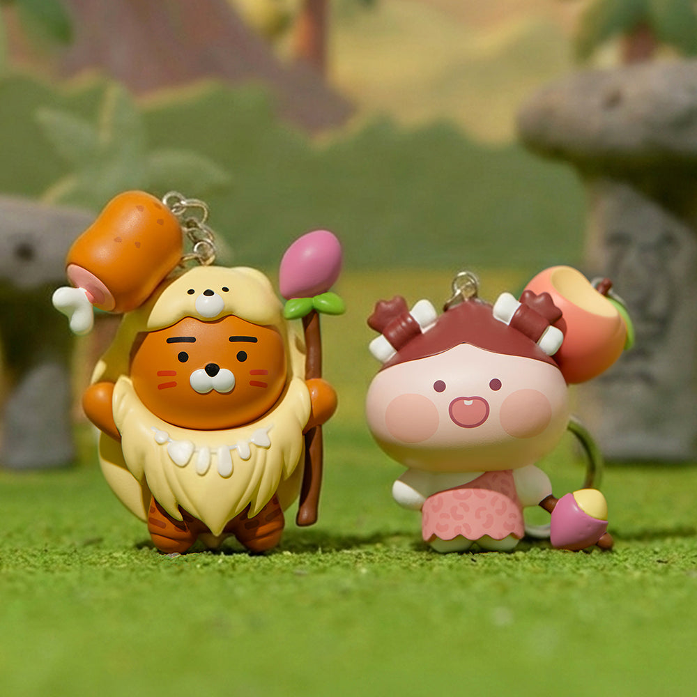 Kakao Friends Apeach Figure Keyring