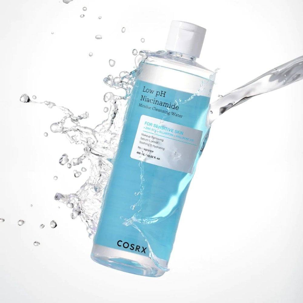 COSRX ローフ pH ナイアシンアミド ミセラー クレンジング ウォーター 400ml