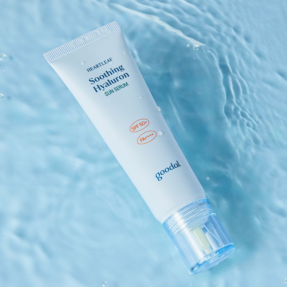 GOODAL Houttuynia Soothing Hyaluron Sun Serum