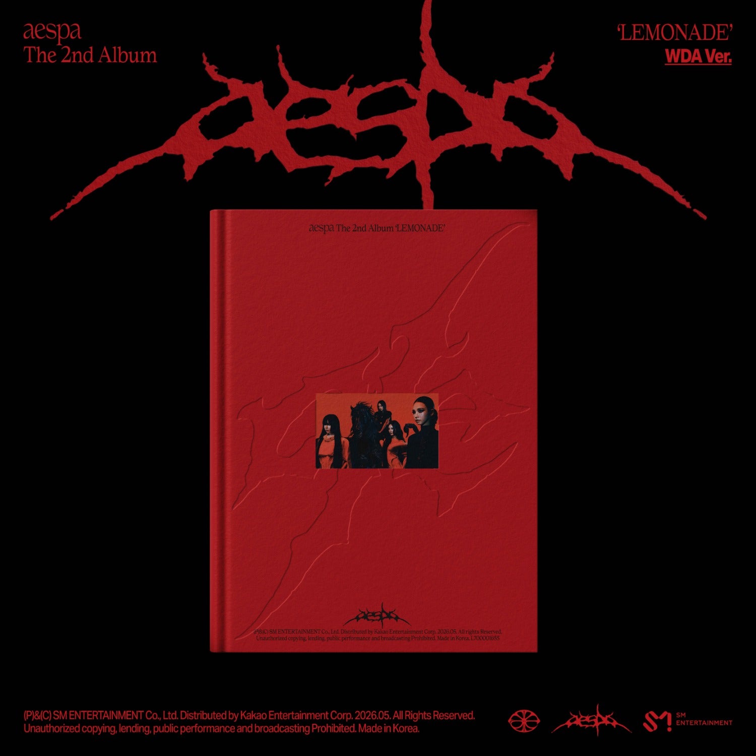 aespa - 2nd Full Album [LEMONADE] (WDA Ver.) - Kpop Album Koolseoul