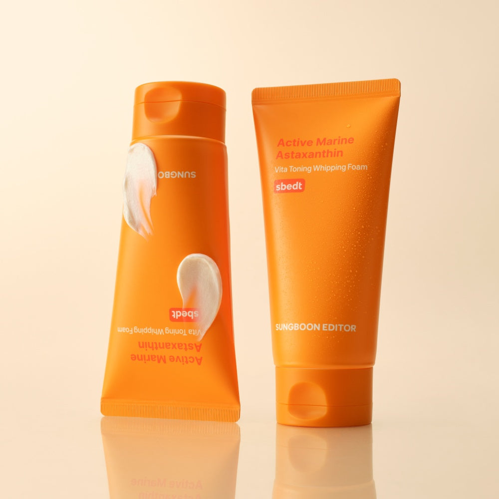 SUNGBOON EDITOR Marine Astaxanthin Cleansing foam 120ml
