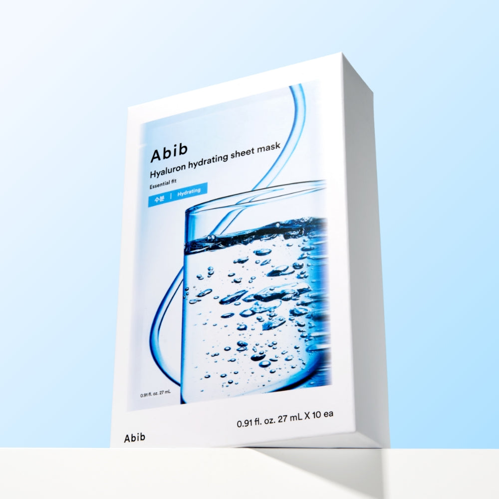 ABIB Essential Fit Sheet Mask Hyaluron Aqua 10 Sheets