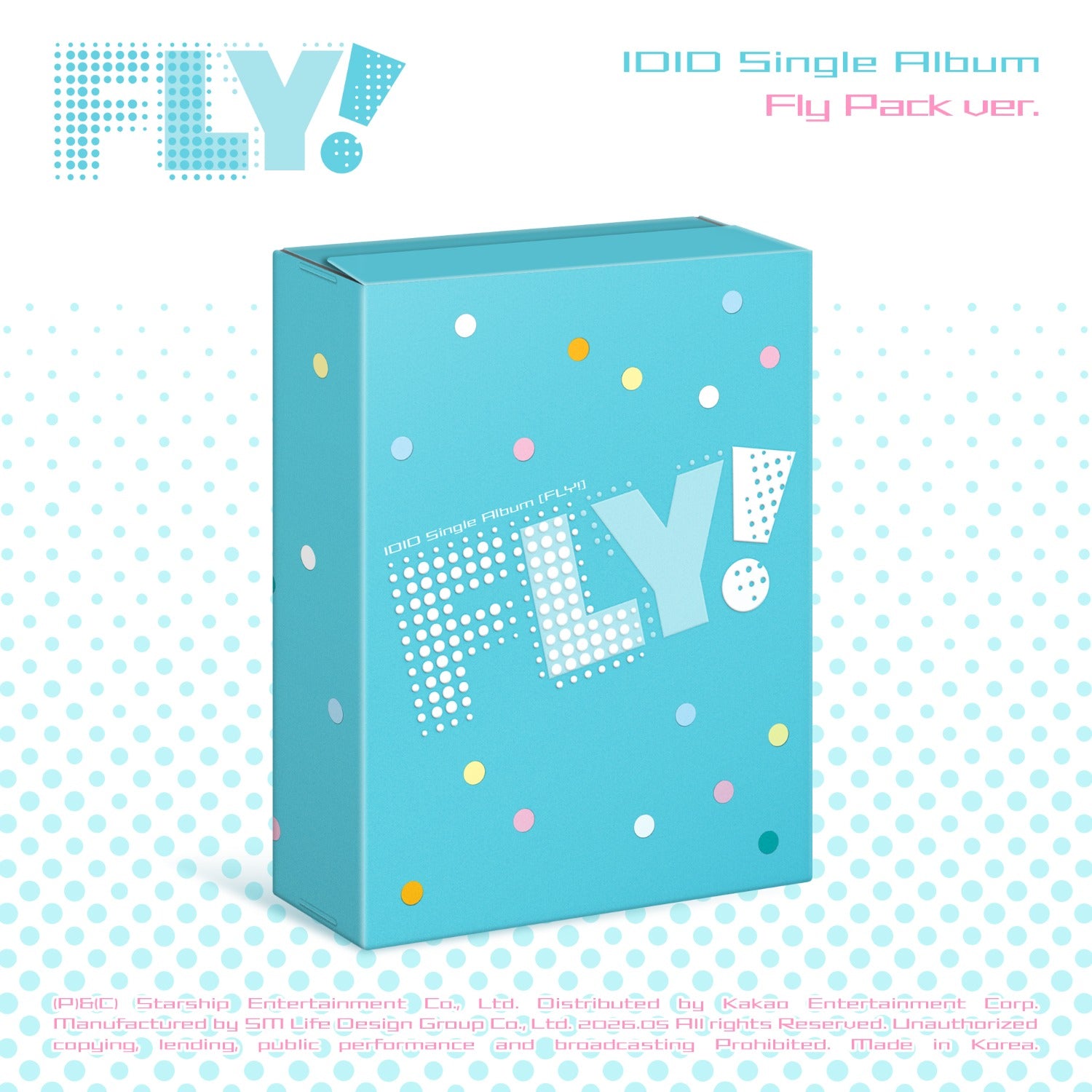 IDID - Single Album [FLY!] (Fly Pack ver.)(Limited) - Kpop Album Koolseoul