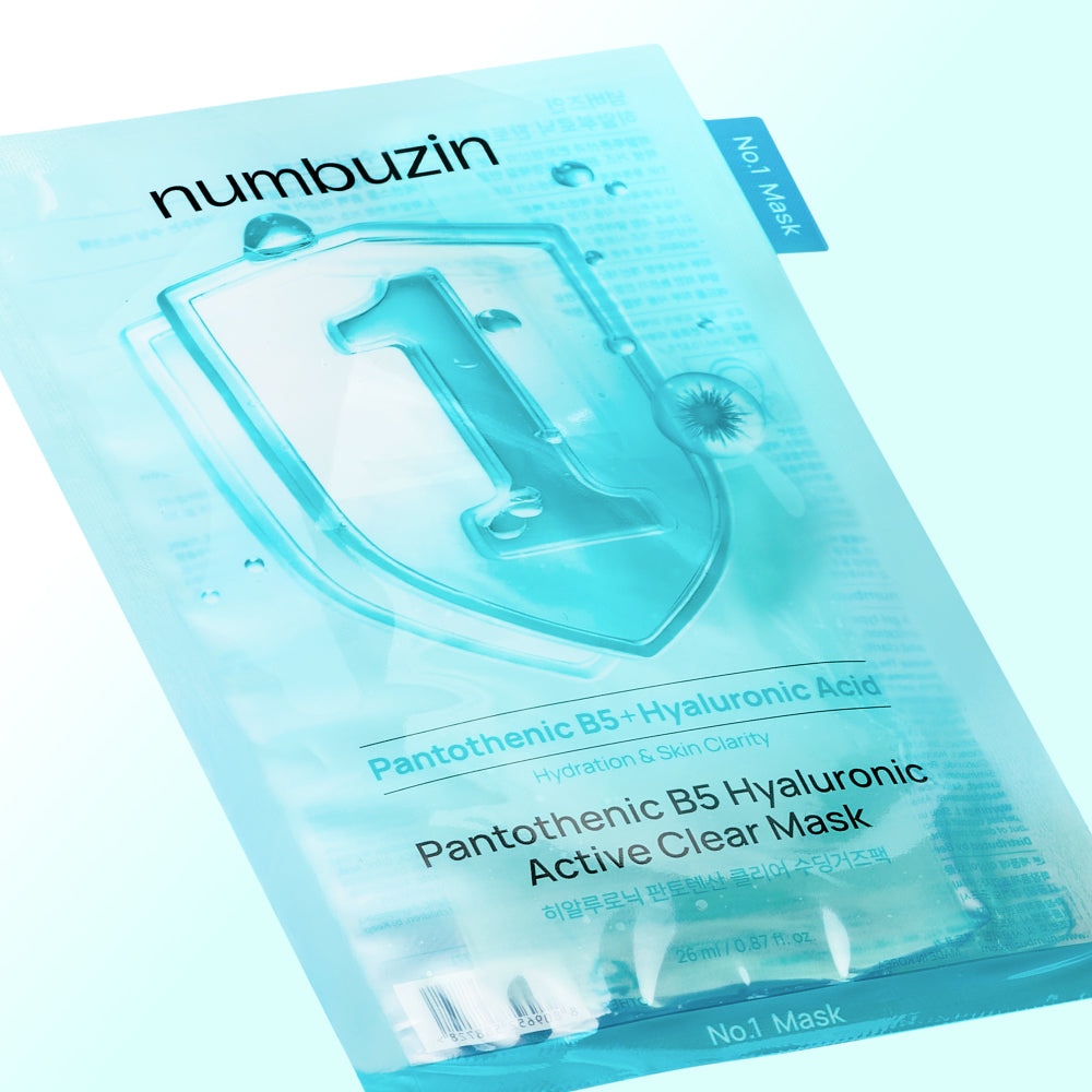 NUMBUZIN No.1 Hyaluronic Pantothenic Clear Soothing Gauze Pack 10 Sheets