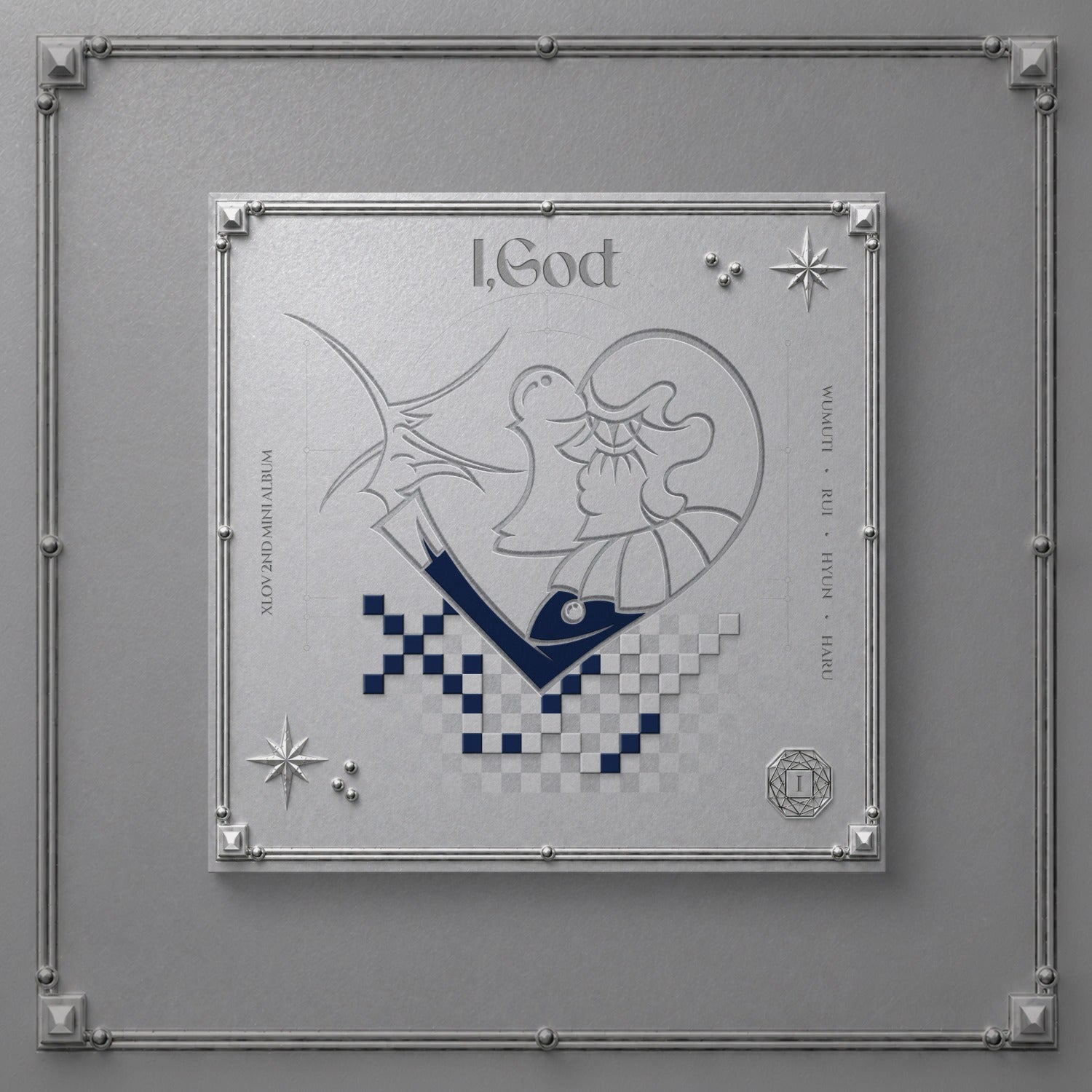 XLOV - 2ND MINI ALBUM [I,God] (I VER.) - Kpop Album Koolseoul