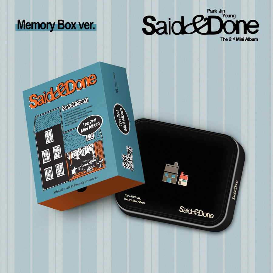 パク・ジニョン - 2nd Mini Album [Said & Done] (Memory Box ver.) - Kpopアルバム