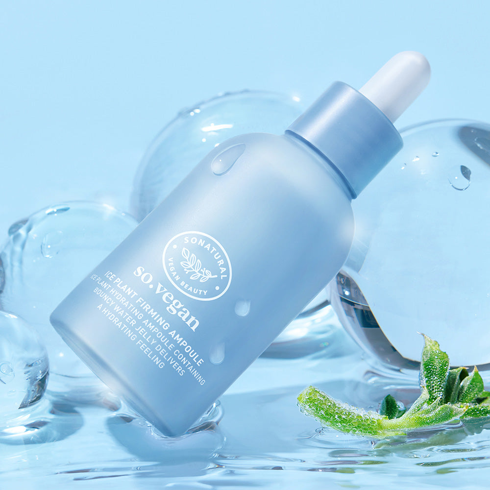 SO NATURAL Water Drop Ice Plant Firming Ampoule 55ml