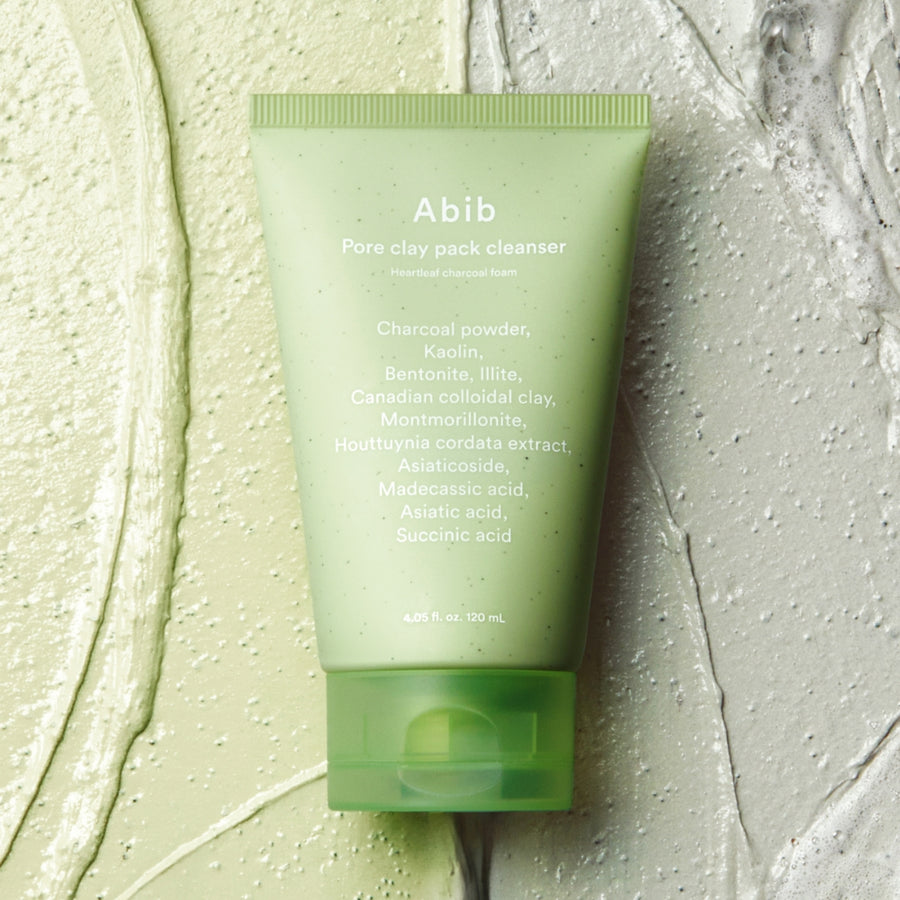 ABIB Pore Clay Pack Cleanser Heartleaf Charcoal Pack-to-Foam 120ml