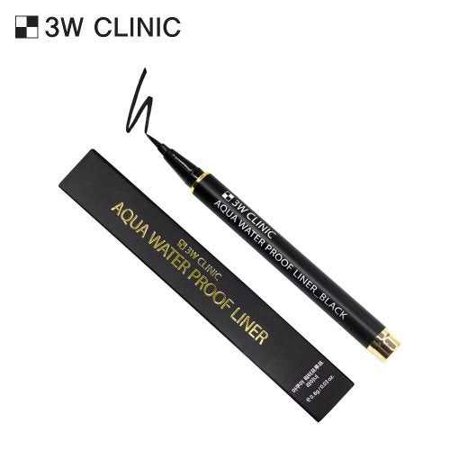 3W CLINIC Aqua Water Proof Liner 0.8g | Kool Seoul