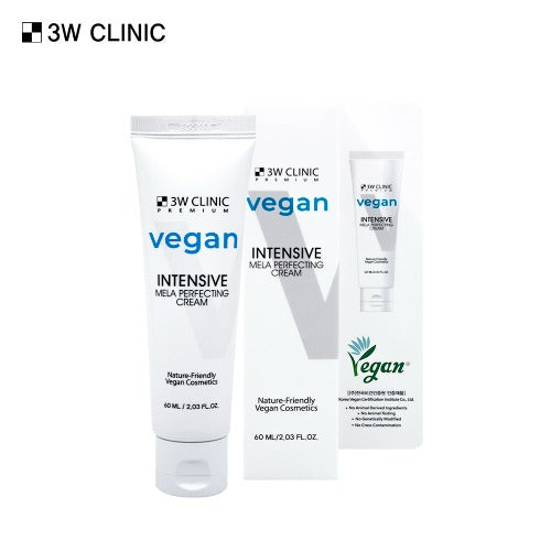 3W Clinic Premium Vegan Intensive Mela Perfecting Cream 60ml