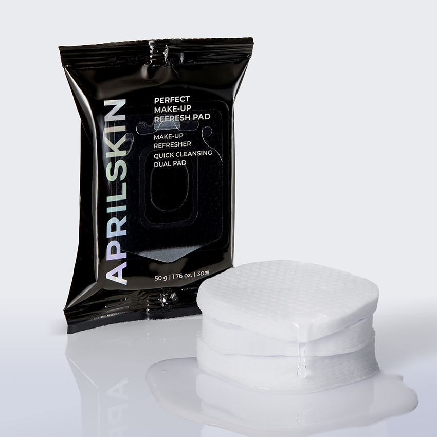 APRILSKIN Perfect Makeup Fix Toner Pads - 30 Sheets