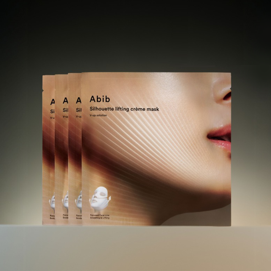 ABIB Silhouette Lifting Cream Mask V-Up Solution 4 Sheets