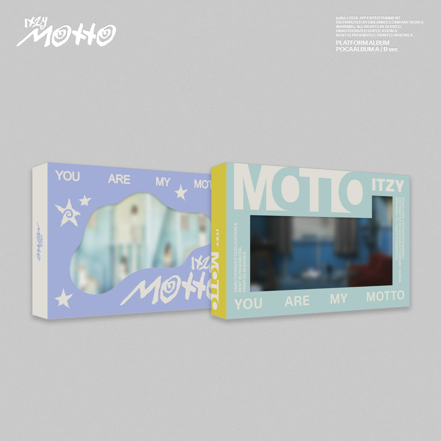 ITZY - [Motto] POCAALBUM Ver. (2種中ランダム1種) - アルバム Kpop
