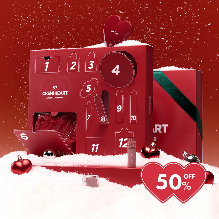ROM&ND Chemi Heart Advent Calendar (Warm/Cool)