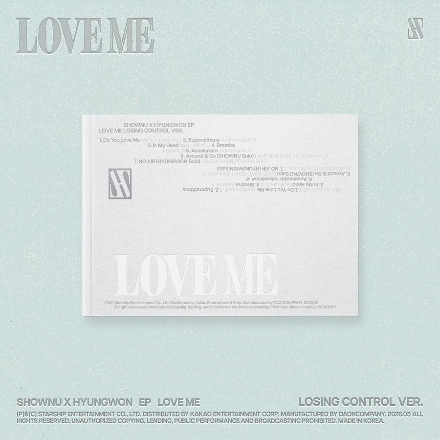 ショヌ×ヒョンウォン - EP [LOVE ME] (LOSING CONTROL VER.) - K-POPアルバム