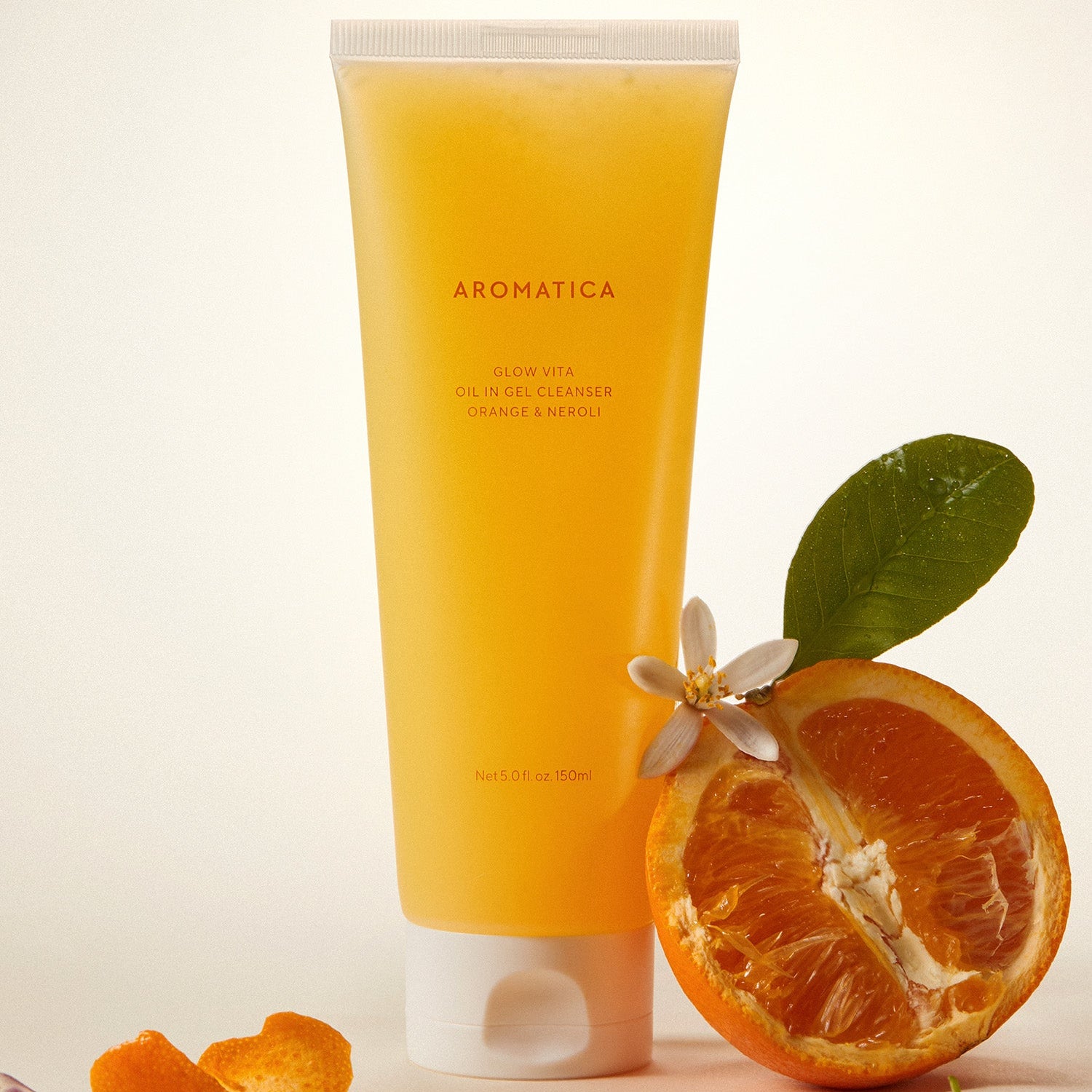 アロマティカ グロウビタ オイルインジェルクレンザー オレンジ＆ネロリ 150ml