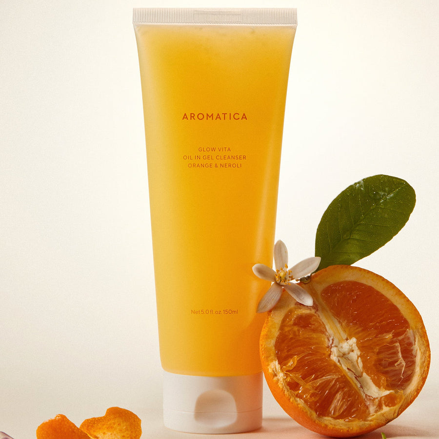 アロマティカ グロウビタ オイルインジェルクレンザー オレンジ＆ネロリ 150ml