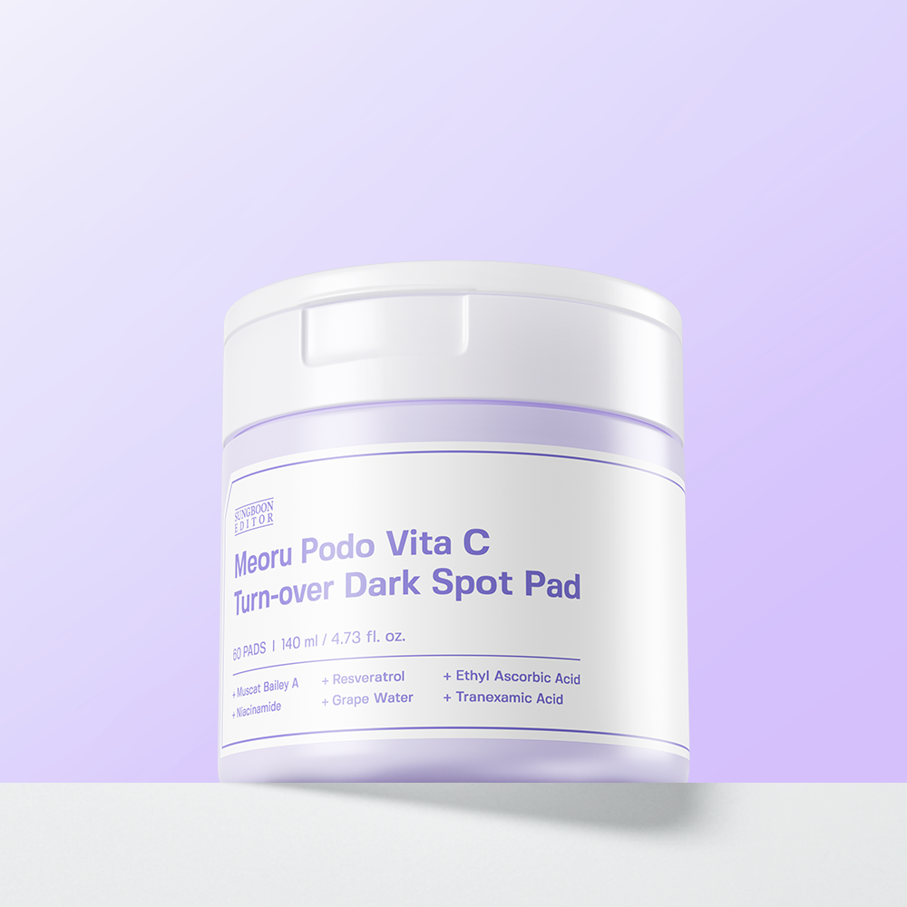 SUNGBOON EDITOR Wild Grape Vitamin C Toner pads 60 pcs