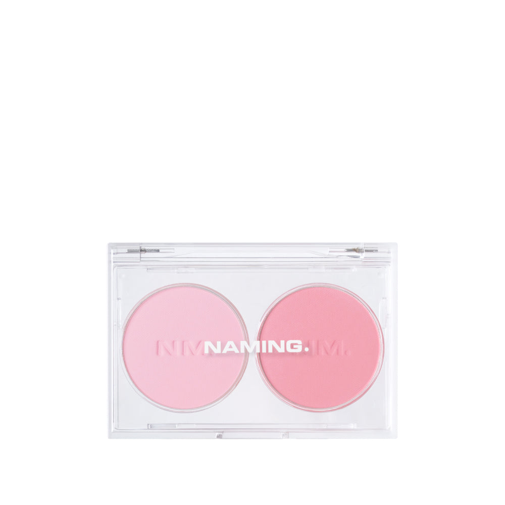 NAMING Fluffy Powder Blush Duo Palette