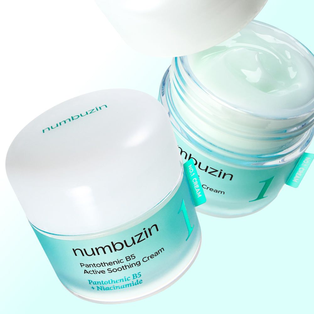 NUMBUZIN No.1 Pantothenic Active Soothing Cream Double Pack (80ml x 2)