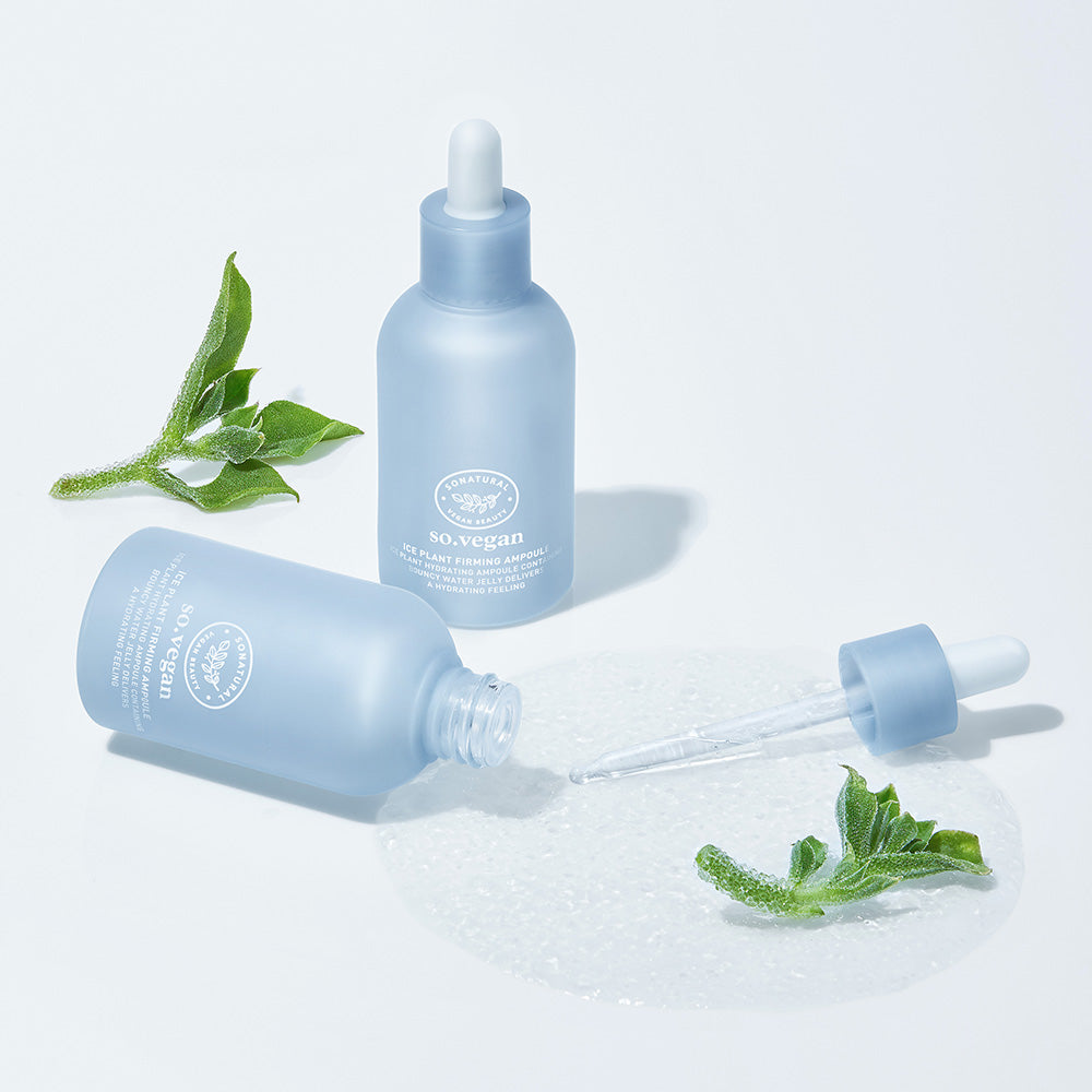 SO NATURAL Water Drop Ice Plant Firming Ampoule 55ml