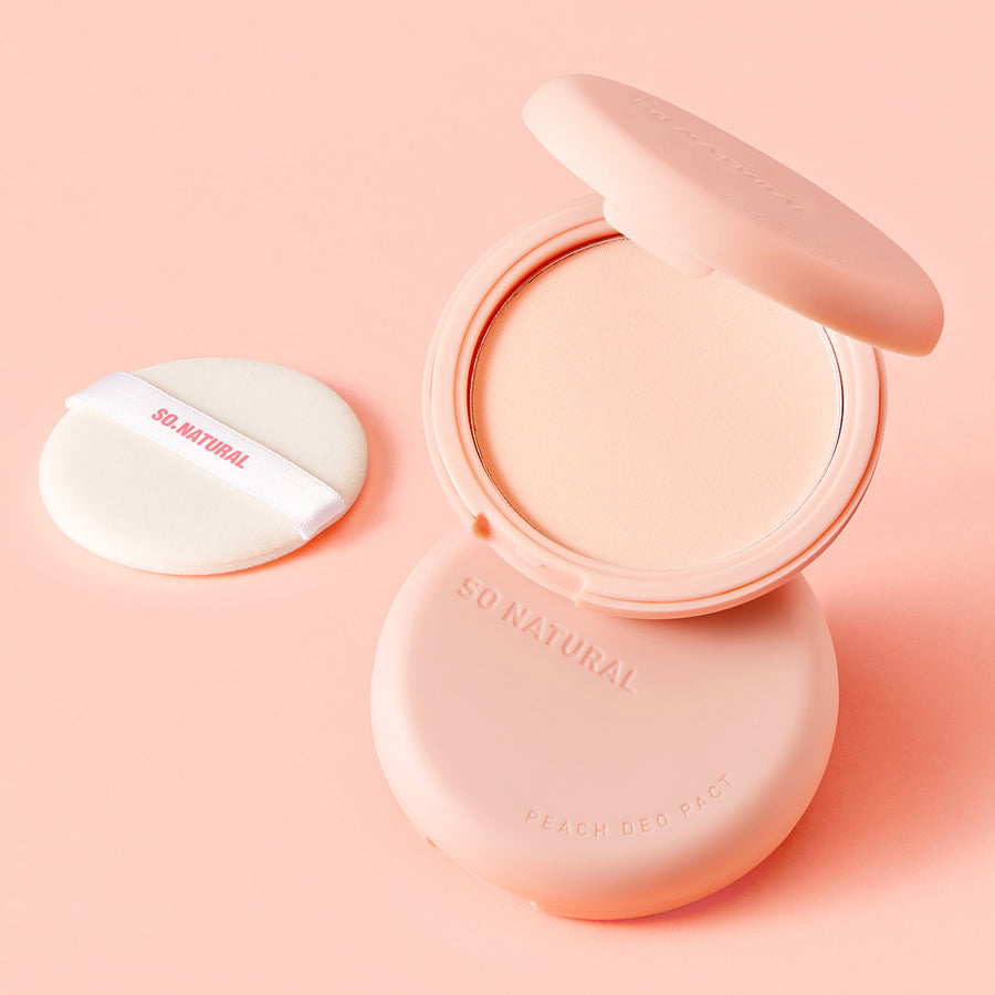 ソーナチュラル Peach Deo Underarm Sweat Pact 10g