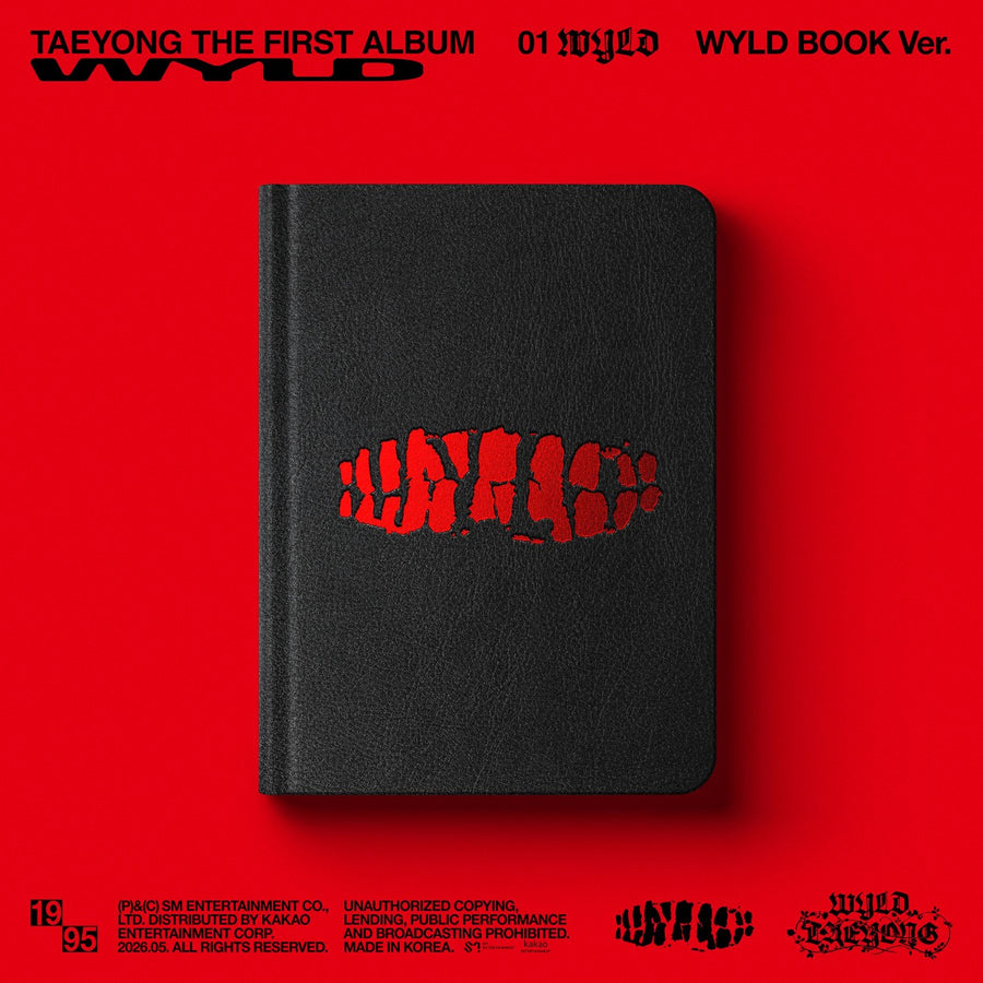 TAEYANG - 1st Full Album [WYLD] (WYLD BOOK Ver.) - アルバム Kpop