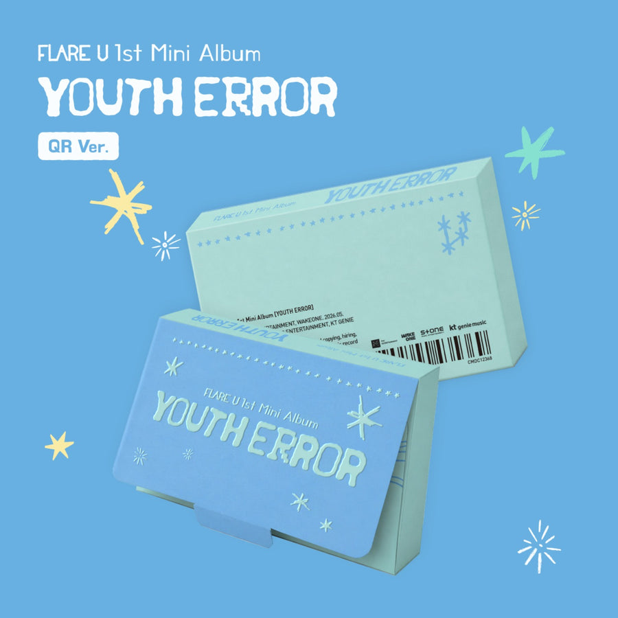 FLARE U - 1st Mini Album [YOUTH ERROR] (QR Ver.) - アルバム Kpop